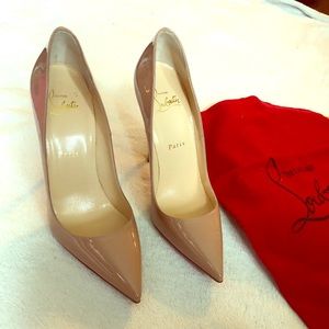Christian Louboutin So Kate Patent  120 high heels